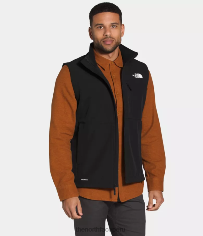 The North Face chaleco biónico apex hombres ropa 00TVT203 negro