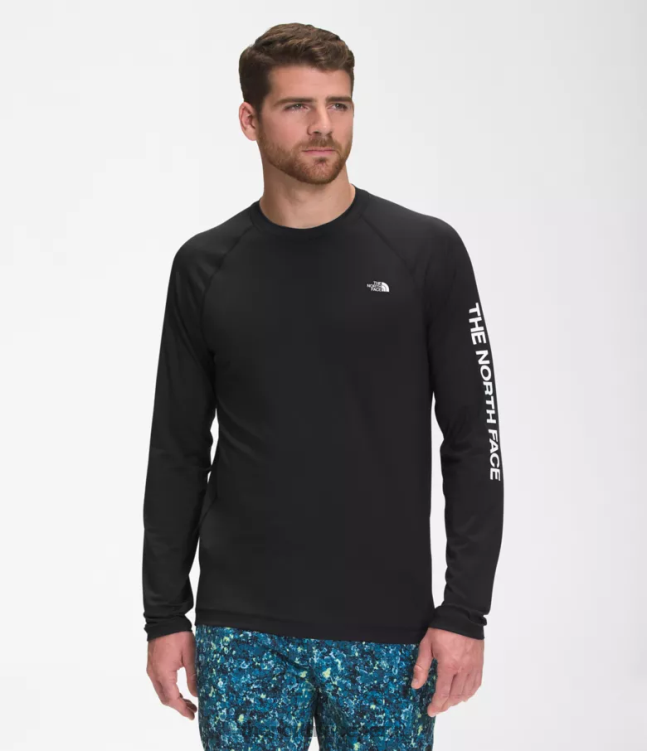 The North Face tapa de agua clase v hombres ropa 00TVT210 negro