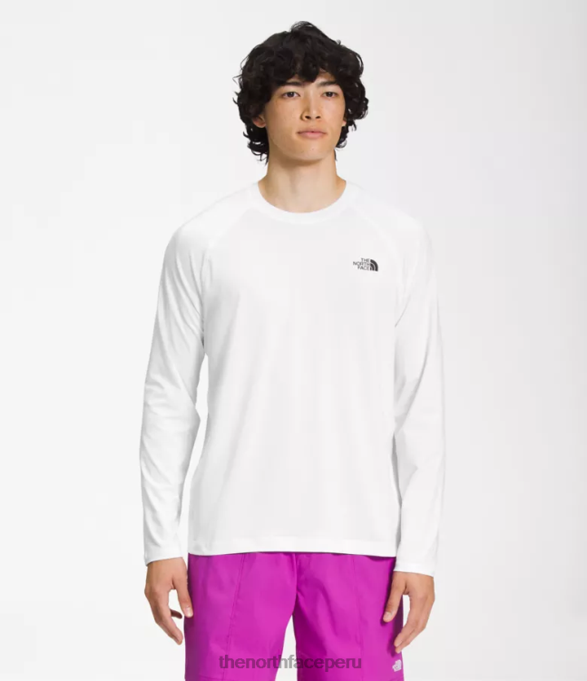 The North Face tapa de agua clase v hombres ropa 00TVT213 blanco