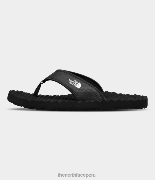 The North Face chanclas del campamento base ii hombres calzado 00TVT494 tnf negro/tnf blanco