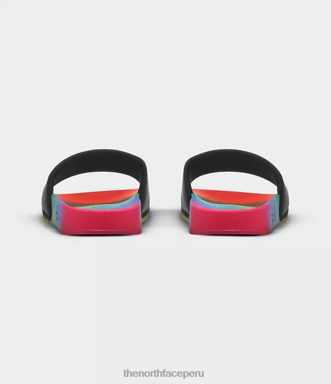 The North Face diapositivas del campamento base iii orgullo '23 hombres calzado 00TVT133 gradiente de orgullo/tnf negro