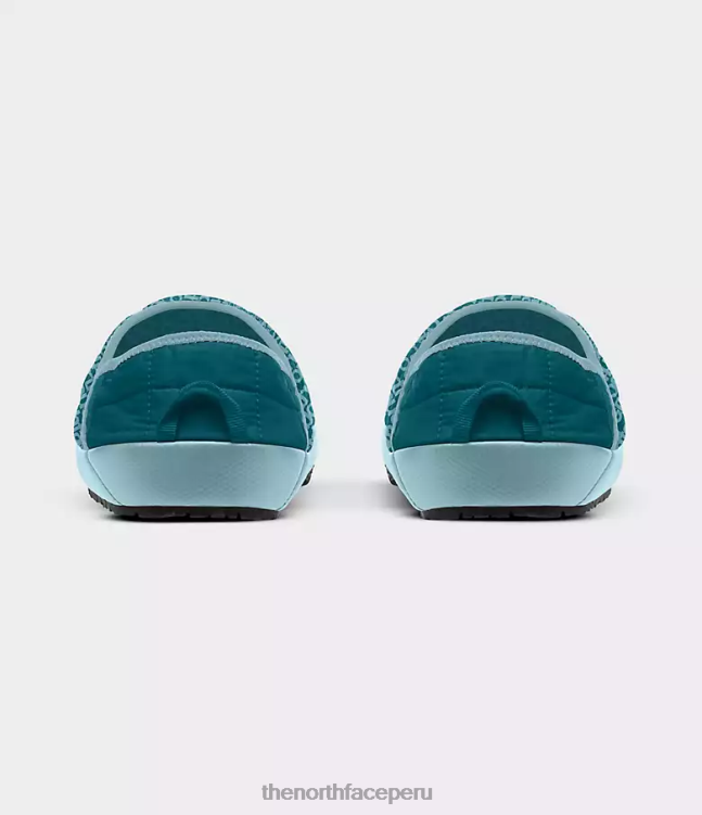 The North Face mulas de tracción thermoball v hombres calzado 00TVT1136 estampado tnf coral azul/coral azul