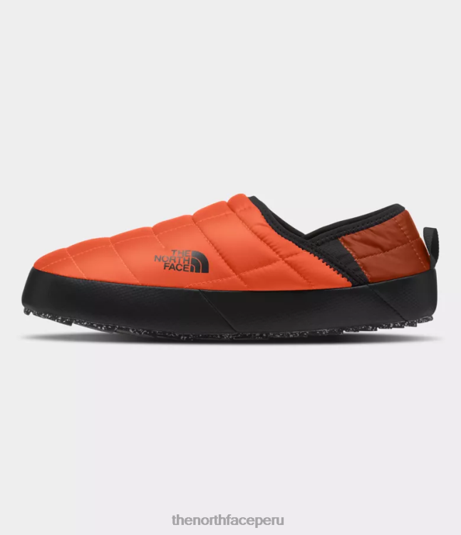 The North Face mulas de tracción thermoball v hombres calzado 00TVT1137 naranja retro/negro tnf