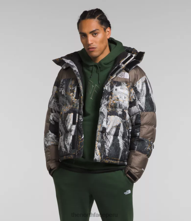 The North Face chaqueta hmlyn baltoro hombres ropa 00TVT1004 cumbre oro/tnf negro