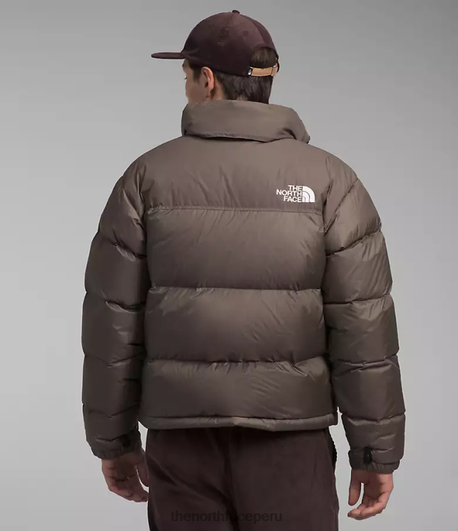 The North Face chaqueta retro nuptse 1996 hombres ropa 00TVT470 halcón marrón