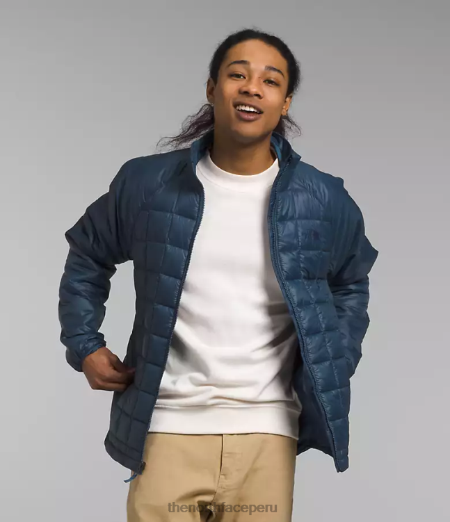 The North Face chaqueta termoball eco triclimate hombres ropa 00TVT476 azul marino cumbre/azul sombreado