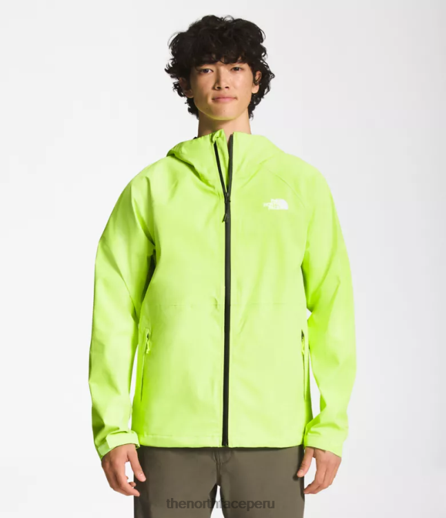 The North Face chaqueta elástica valle vista hombres ropa 00TVT870 led amarillo
