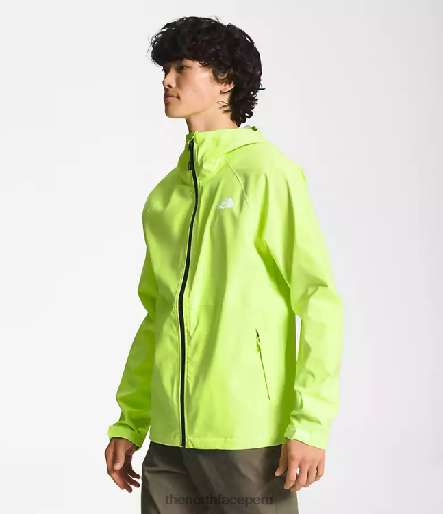 The North Face chaqueta elástica valle vista hombres ropa 00TVT870 led amarillo