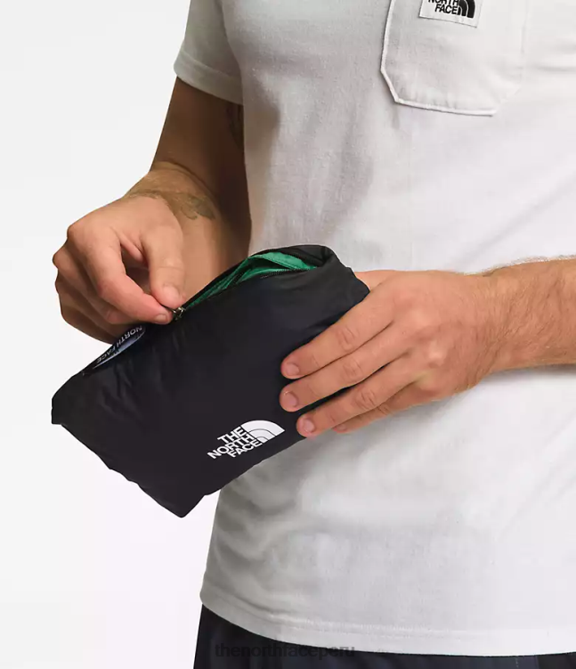 The North Face chaqueta hidrenalina 2000 hombres ropa 00TVT102 verde hierba intenso/negro tnf