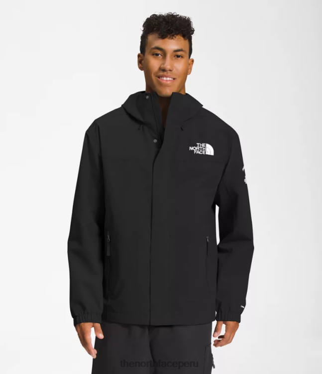 The North Face chaqueta plegable tnf hombres ropa 00TVT5 negro