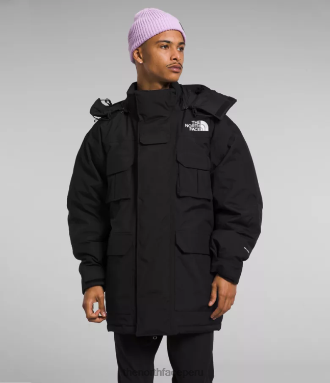 The North Face parka con aislamiento coldworks hombres ropa 00TVT1243 negro