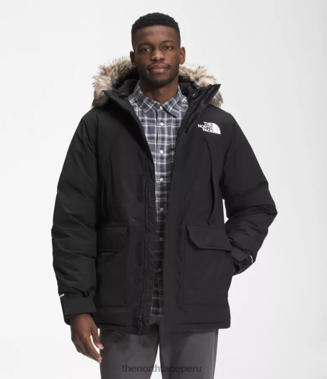 The North Face parka mcmurdo hombres ropa 00TVT1 negro