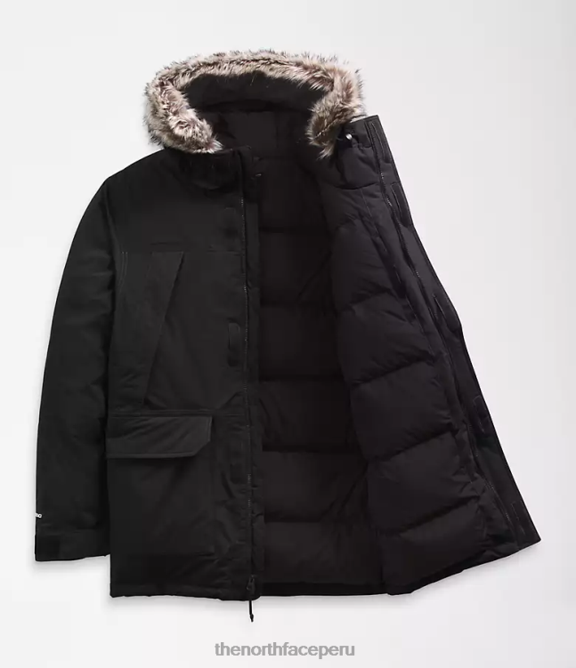 The North Face parka mcmurdo hombres ropa 00TVT1 negro