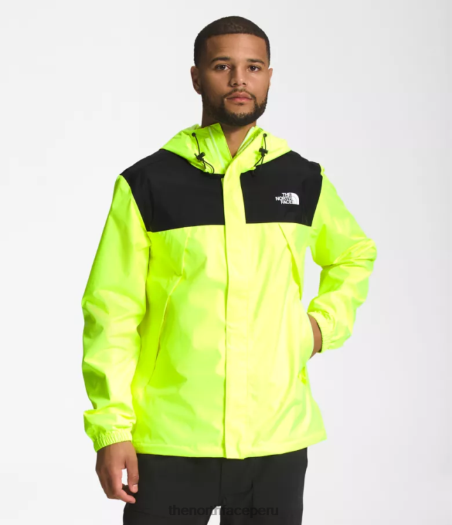 The North Face chaqueta anora hombres ropa 00TVT282 tnf negro/led amarillo