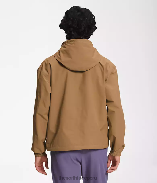 The North Face chaqueta de lluvia utilitaria m66 hombres ropa 00TVT297 marrón utilitario