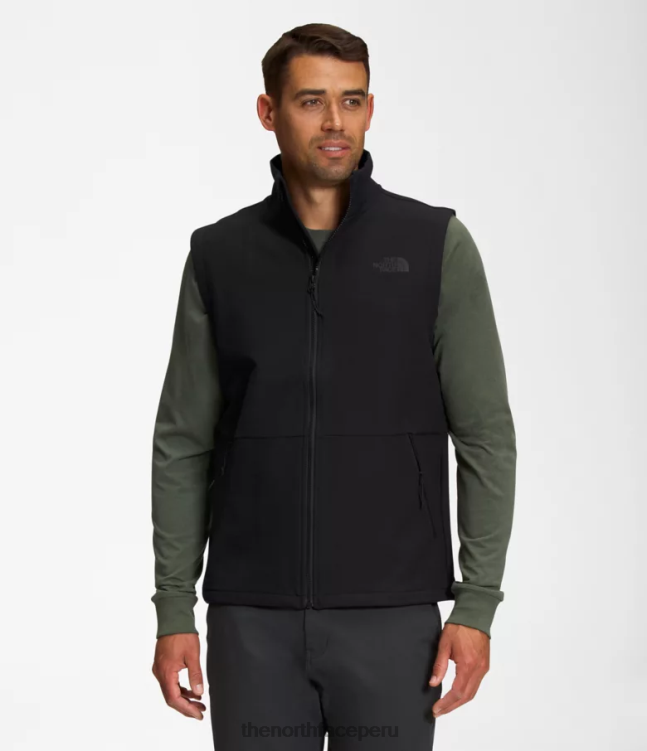 The North Face chaleco camden soft shell hombres ropa 00TVT643 tnf brezo negro