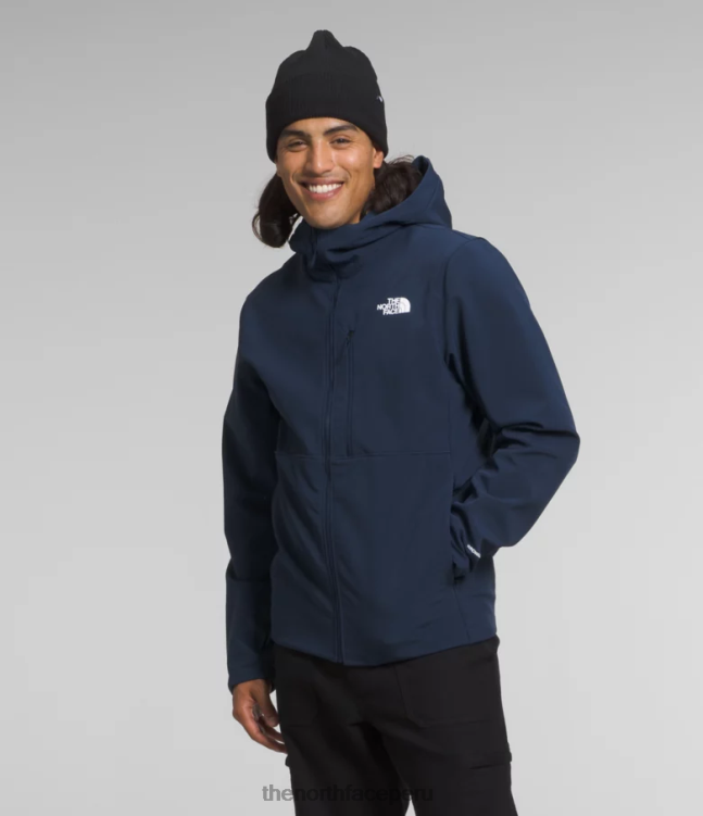 The North Face sudadera con capucha apex bionic 3 hombres ropa 00TVT996 cumbre marina