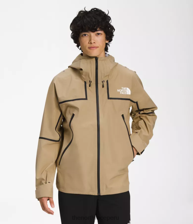 The North Face chaqueta de montaña rmst Futurelight hombres ropa 00TVT876 piedra caqui