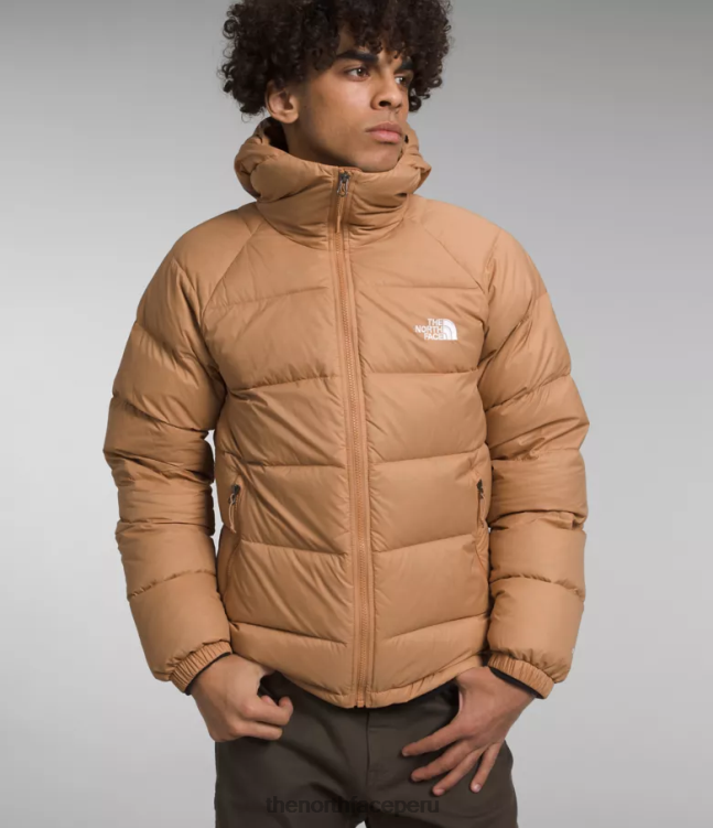 The North Face sudadera con capucha de hidrenalita hombres ropa 00TVT641 mantequilla de almendras