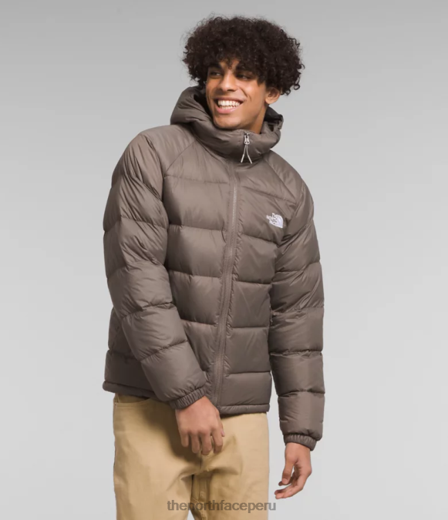The North Face sudadera con capucha de hidrenalita hombres ropa 00TVT642 halcón marrón