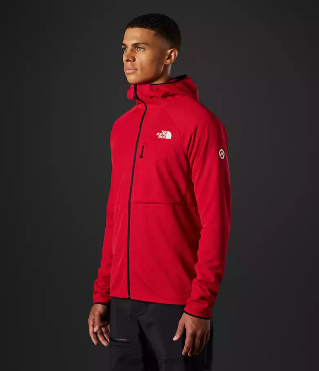 The North Face Summit Series Futurefleece sudadera con capucha y cremallera completa hombres ropa 00TVT406 tnf rojo