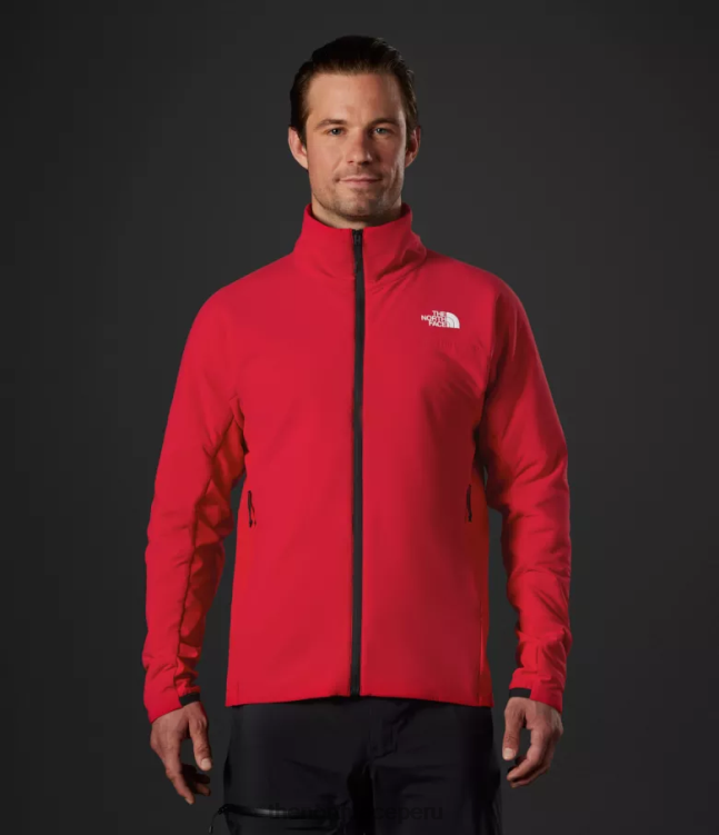 The North Face chaqueta híbrida casaval de la serie summit hombres ropa 00TVT697 tnf rojo