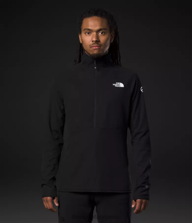 The North Face serie cumbre futurofleece lt -zip hombres ropa 00TVT353 negro