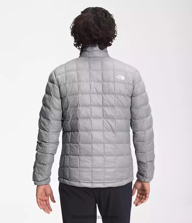 The North Face chaqueta termoball eco 2.0 hombres ropa 00TVT8 fusionar gris
