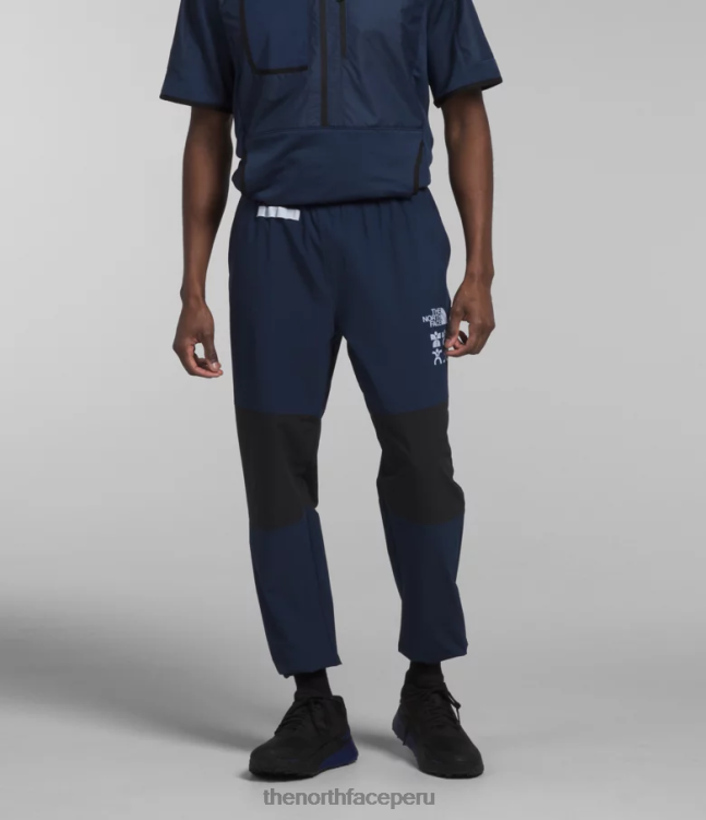 The North Face joggers trailwear okt hombres ropa 00TVT215 cumbre azul marino/tnf negro