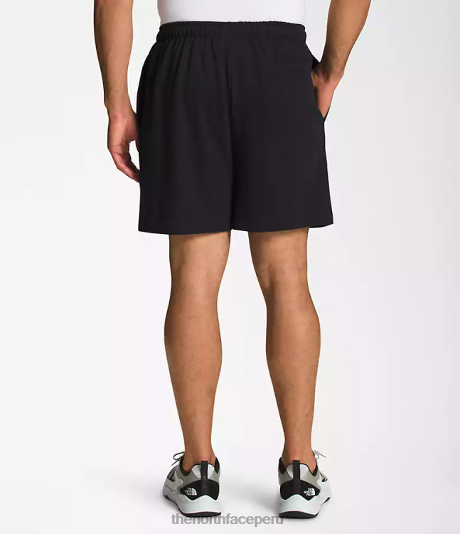 The North Face shorts de lana con logo sencillo hombres ropa 00TVT361 negro