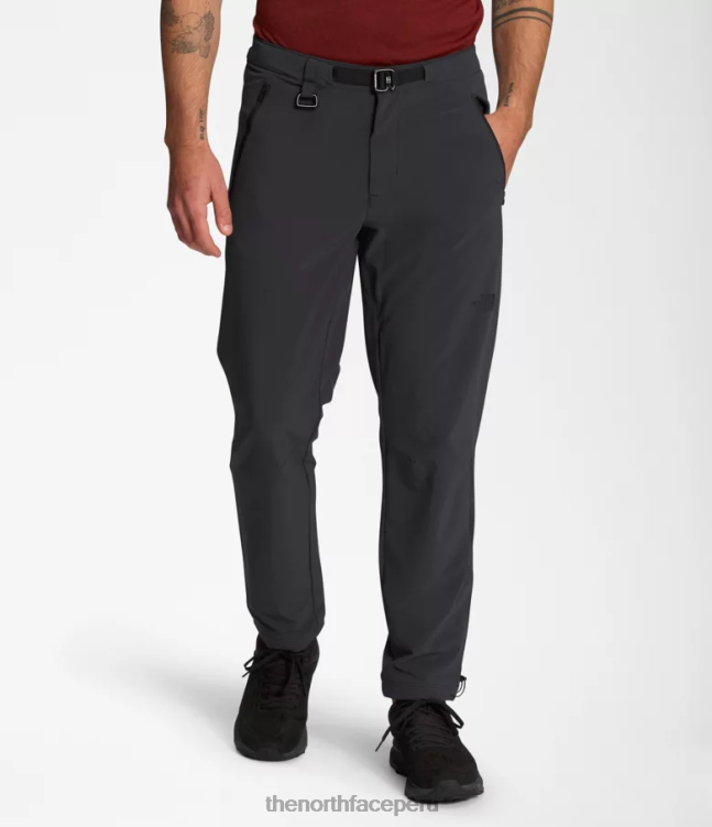The North Face pantalones profesionales primordiales hombres ropa 00TVT28 gris asfalto