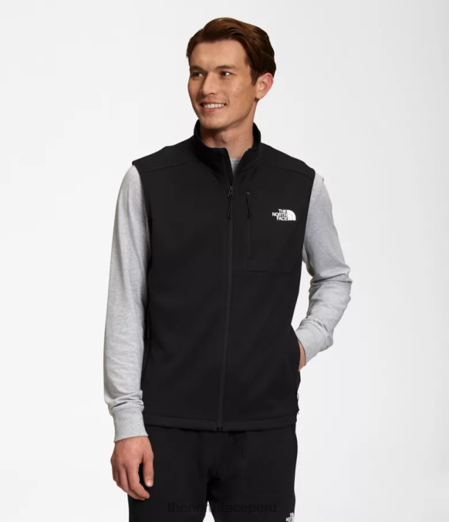 The North Face chaleco canyonlands hombres ropa 00TVT95 negro