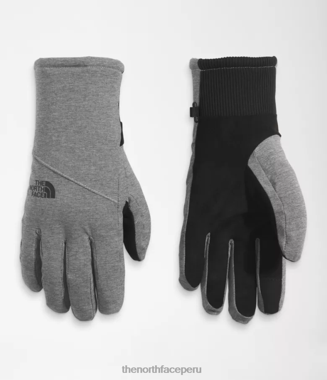 The North Face guantes shelbe raschel etip mujer accesorio 00TVT858 tnf gris medio jaspeado