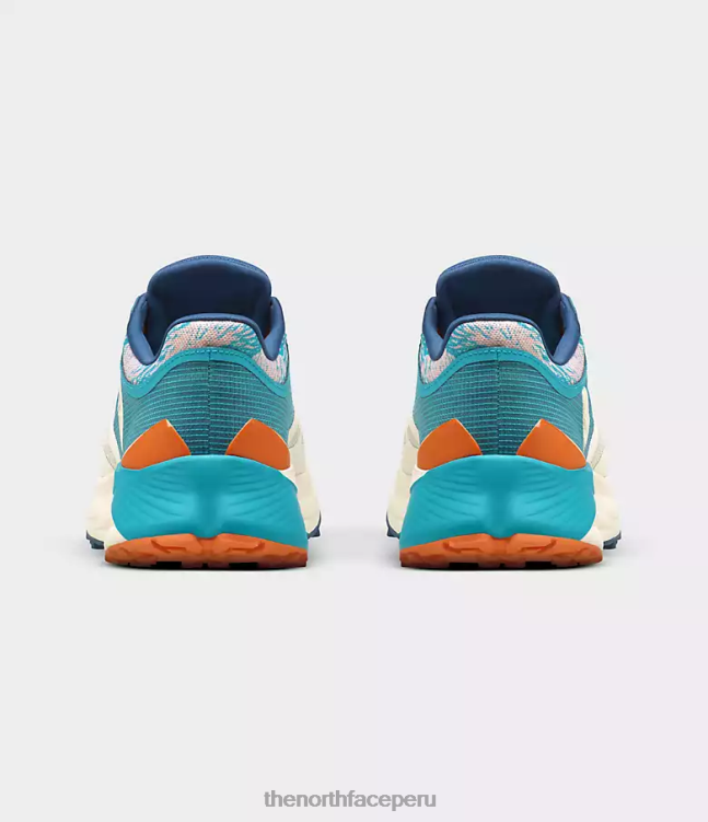 The North Face zapatillas vectiv enduris 3 mujer calzado 00TVT387 estampado de senderos encantados de melocotón tropical/impresión azul súper sónica del orgullo