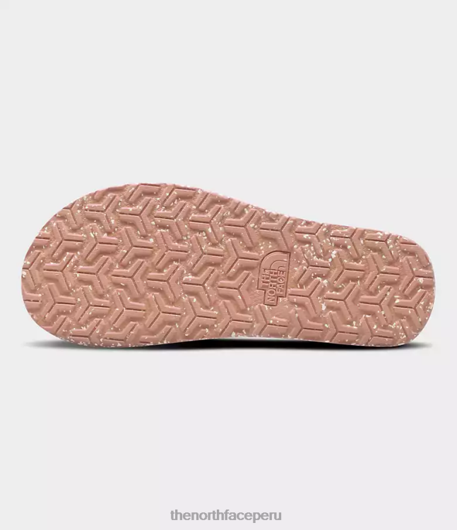 The North Face mini zapatillas sin cordones base camp ii mujer calzado 00TVT62 café crema/rosa arena tarde