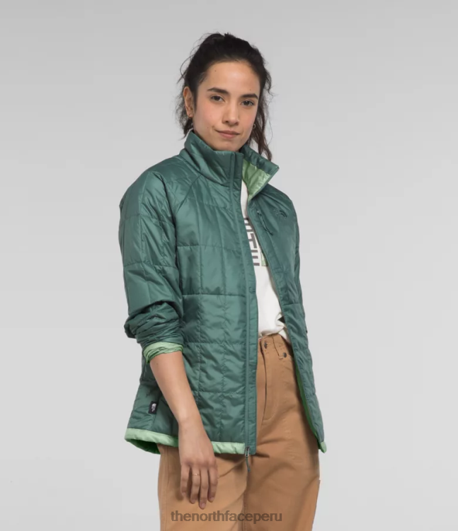 The North Face chaqueta circaloft mujer ropa 00TVT936 salvia oscura/salvia brumosa