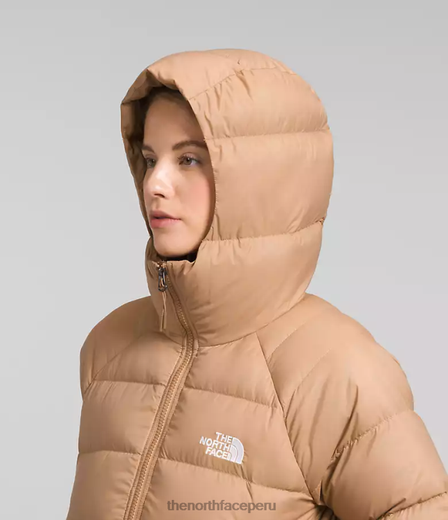 The North Face sudadera con capucha de hidrenalita mujer ropa 00TVT892 mantequilla de almendras