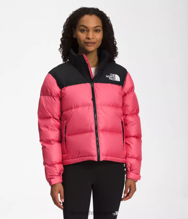 The North Face chaqueta retro nuptse 1996 mujer ropa 00TVT729 rosa cosmos