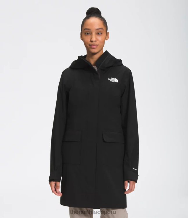 The North Face Parka Lluvia City Breeze II mujer ropa 00TVT152 negro