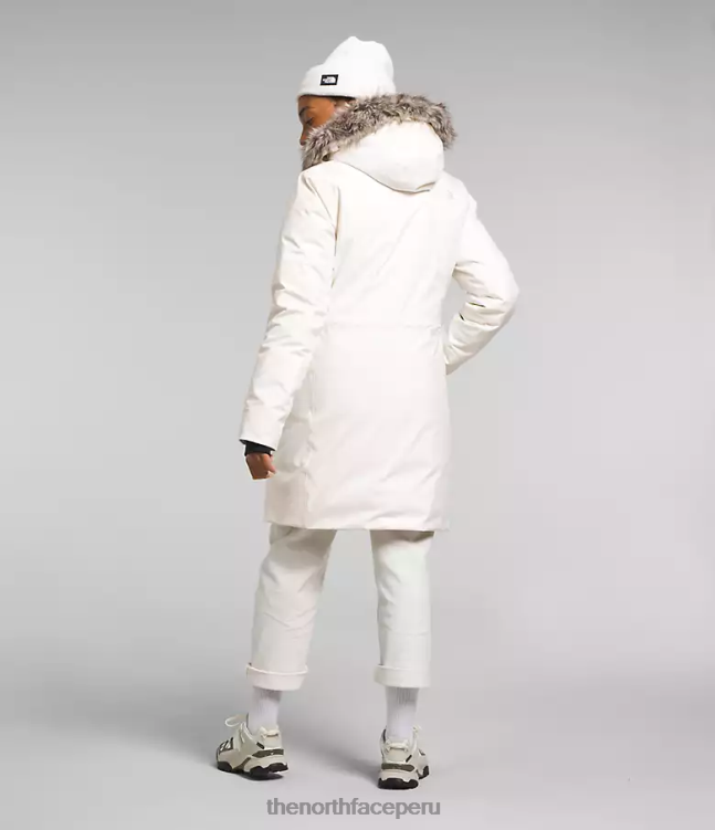 The North Face parka ártica mujer ropa 00TVT507 gardenia blanca