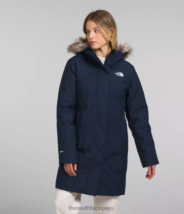 The North Face parka ártica mujer ropa 00TVT508 cumbre marina