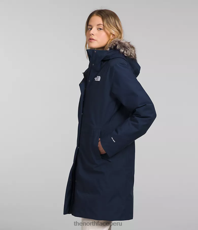 The North Face parka ártica mujer ropa 00TVT508 cumbre marina