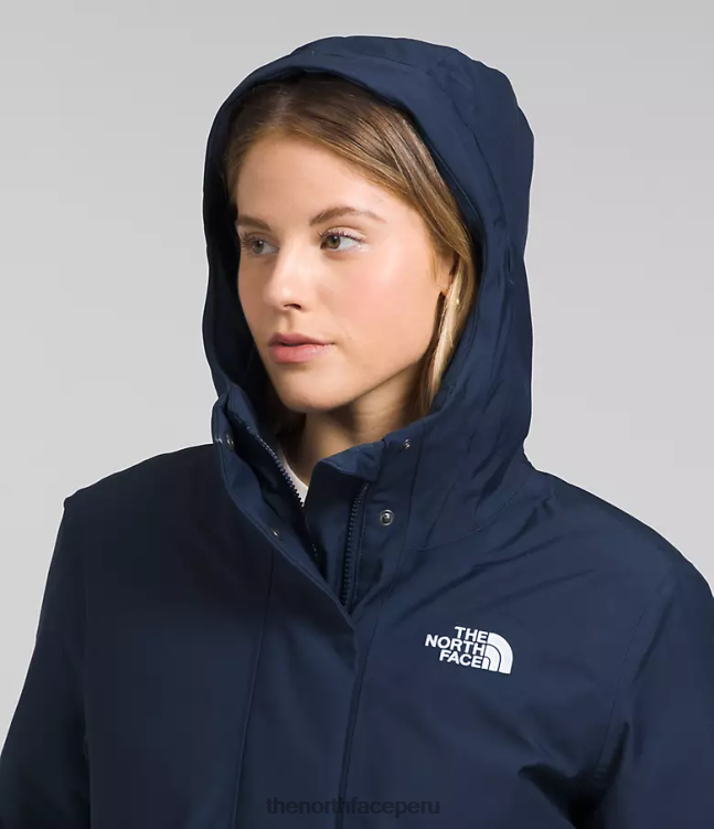 The North Face parka ártica mujer ropa 00TVT508 cumbre marina