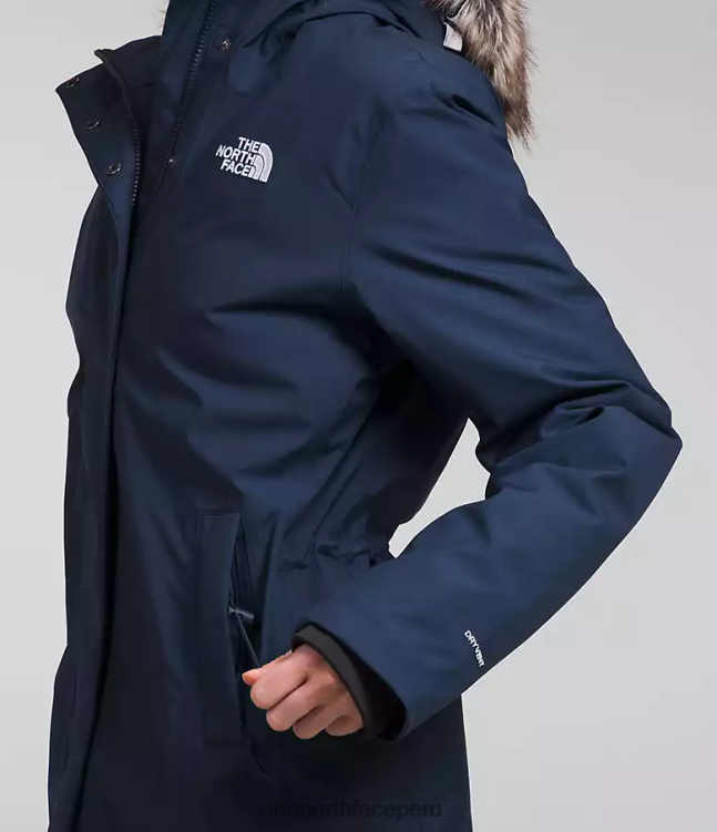 The North Face parka ártica mujer ropa 00TVT508 cumbre marina