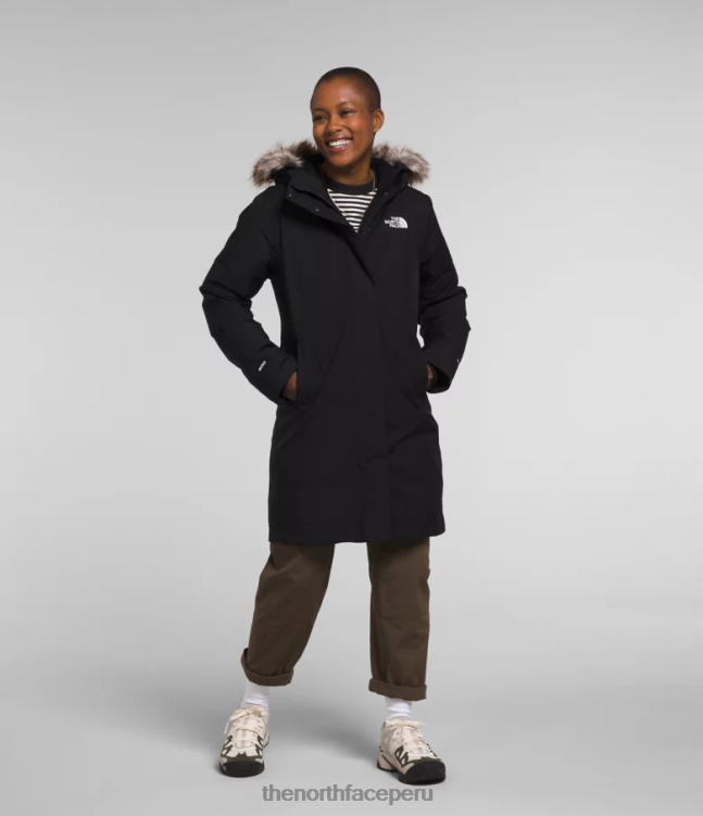 The North Face parka ártica mujer ropa 00TVT510 negro