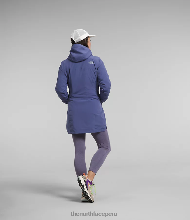 The North Face parka termoball eco triclimate mujer ropa 00TVT374 cueva azul