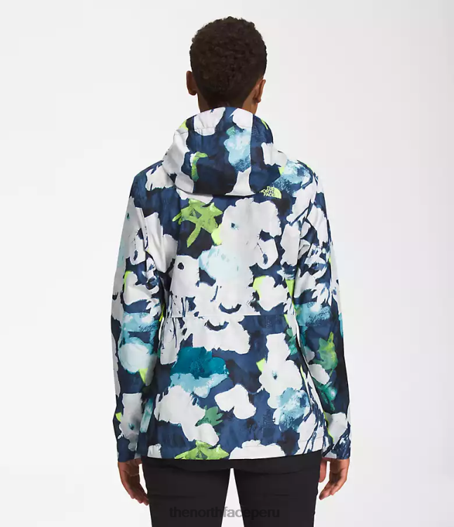 The North Face chaqueta altavista mujer ropa 00TVT328 estampado floral abstracto azul marino smmt