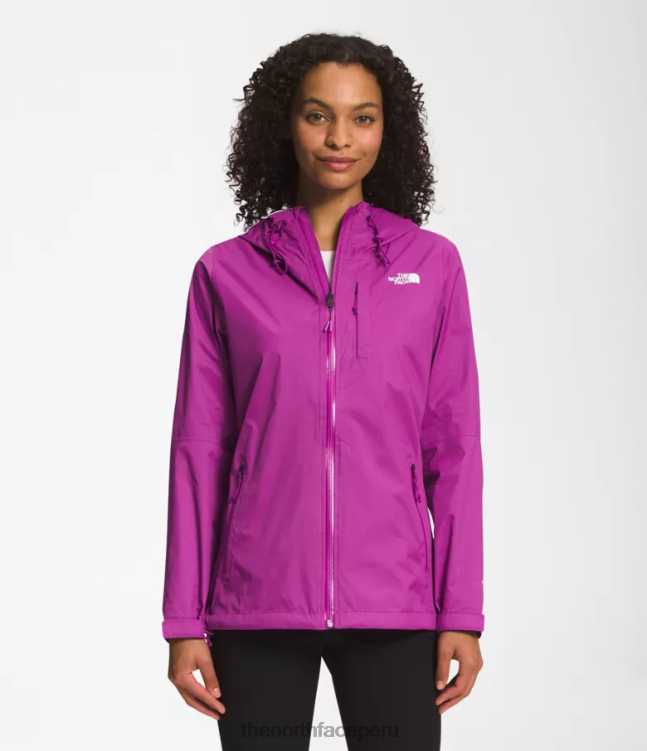 The North Face chaqueta altavista mujer ropa 00TVT329 flor de cactus púrpura