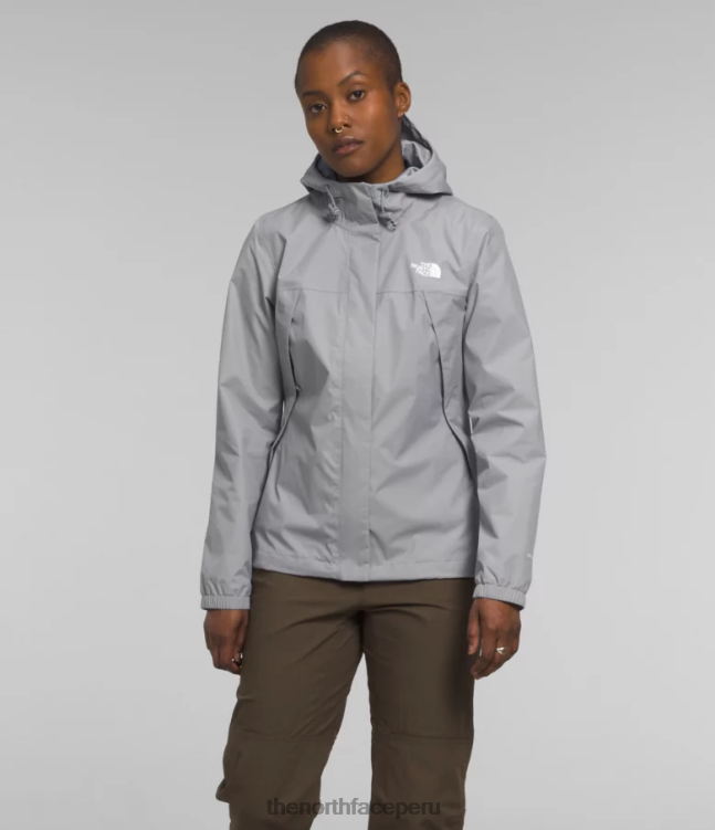 The North Face chaqueta anora mujer ropa 00TVT1274 fusionar gris