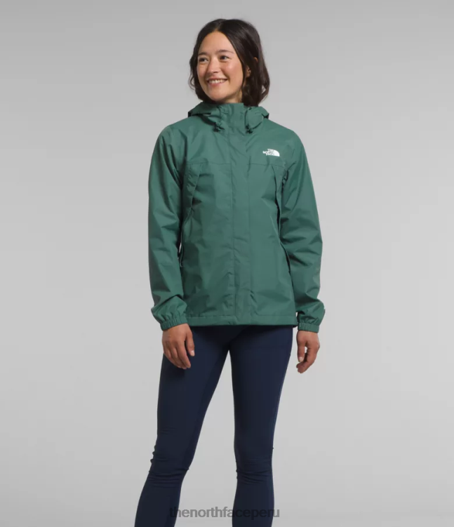 The North Face chaqueta anora mujer ropa 00TVT1275 sabio oscuro